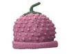 Raspberry-pink cap