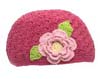 Pink flower cap