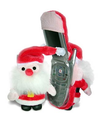 Santa - flip phone