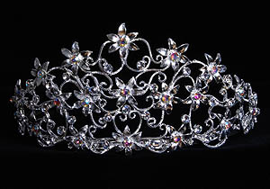 Flower Gem Garden Tiara