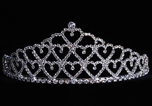 Tiered Heart Tiara